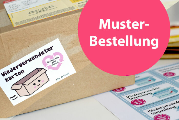 Musterbestellung Sticker
