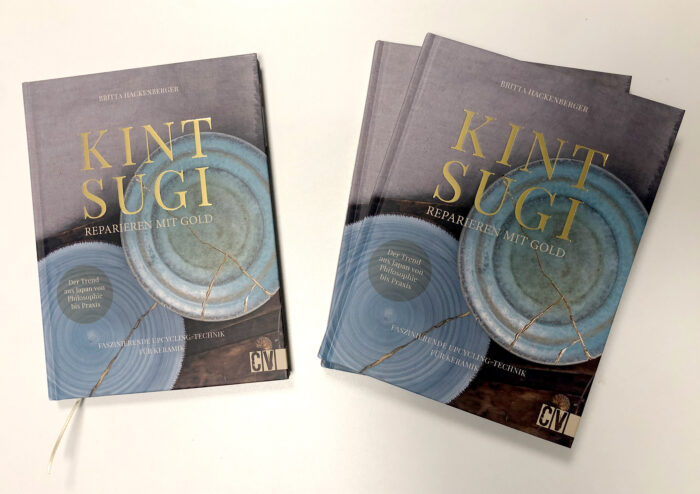 3 Exemplare des ersten deutschen Kintsugi Buchs